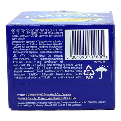 Tampax Compak 18s Regular Tampons