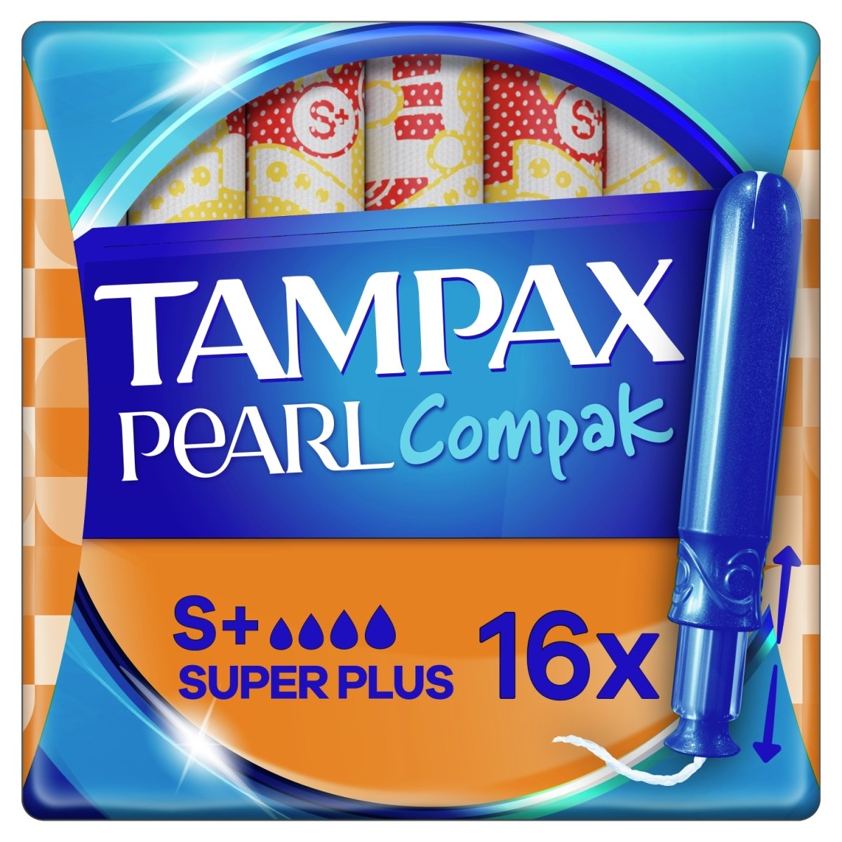 Tampax Compak 16s Pearl Super Plus