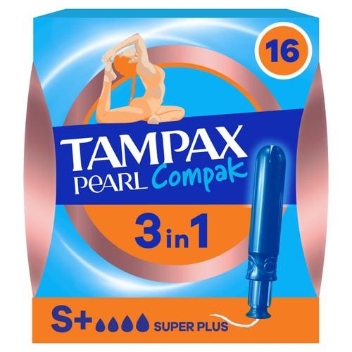 Tampax Compax Pearl 16s Super Plus