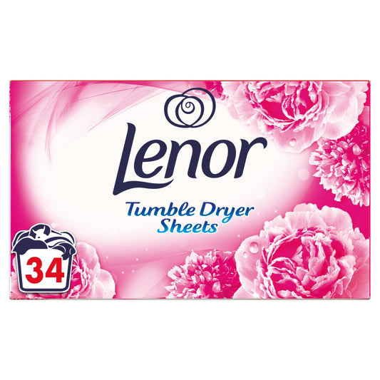 Buy Lenor Sheets 34s Pink Blossom online at Intamarque Wholesale – Trusted FMCG distributor