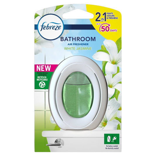 Febreze Bathroom 7.5ml White Jasmine