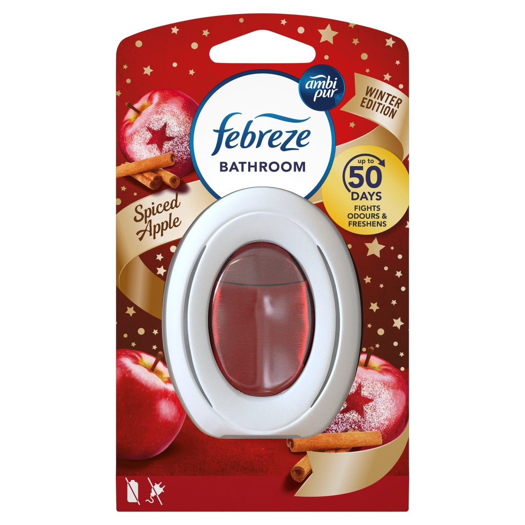 Buy Febreze Bathroom Air Freshener 7.5ml Spiced Apple online at Intamarque Wholesale – Trusted FMCG distributor