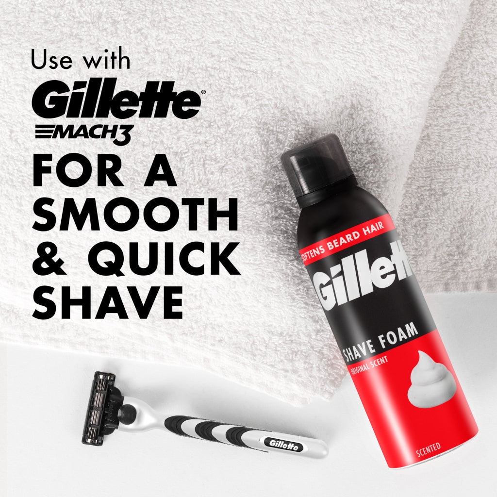 Gillette Classic Shaving Foam 250ml Regular