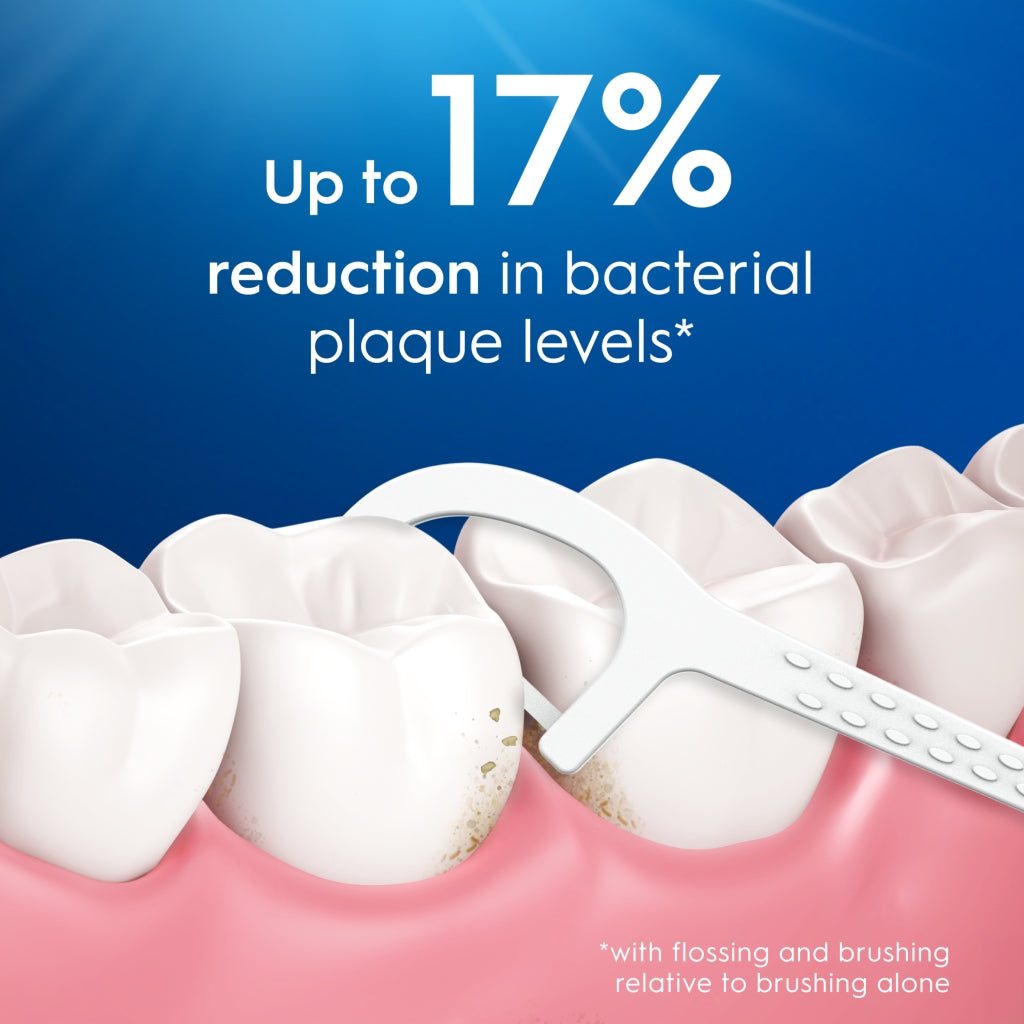 Oral B Essential Floss Picks 75s Easy Clean
