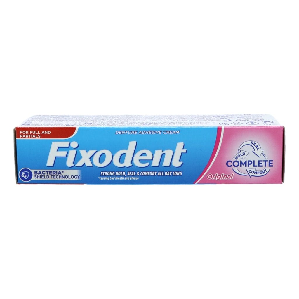 Fixodent Complete Denture Adhesive 40g Original - Intamarque - Wholesale 8006540358627