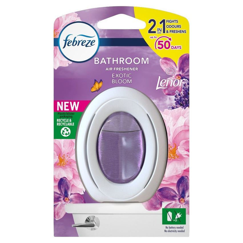 Febreze Bathroom Air Freshener Exotic Bloom