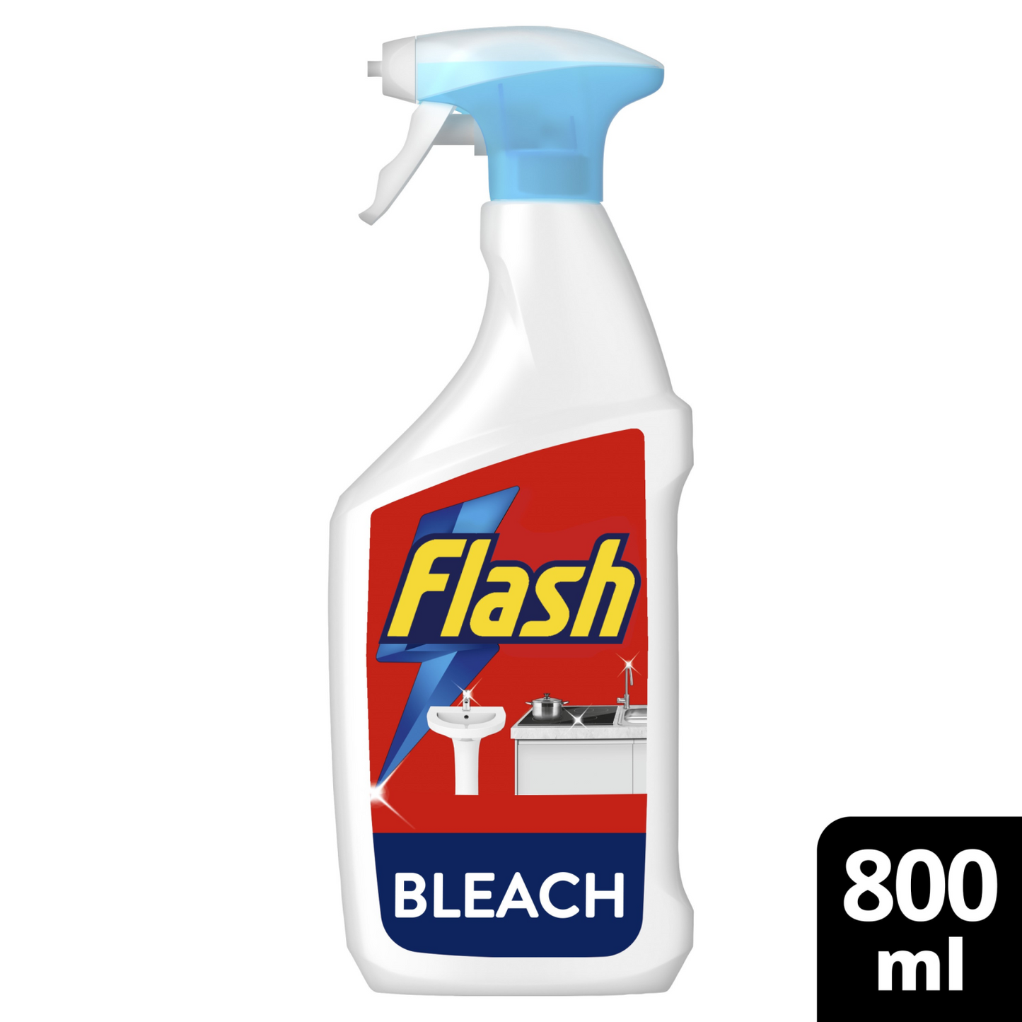 Flash Bleach Cleaning Spray 800ml