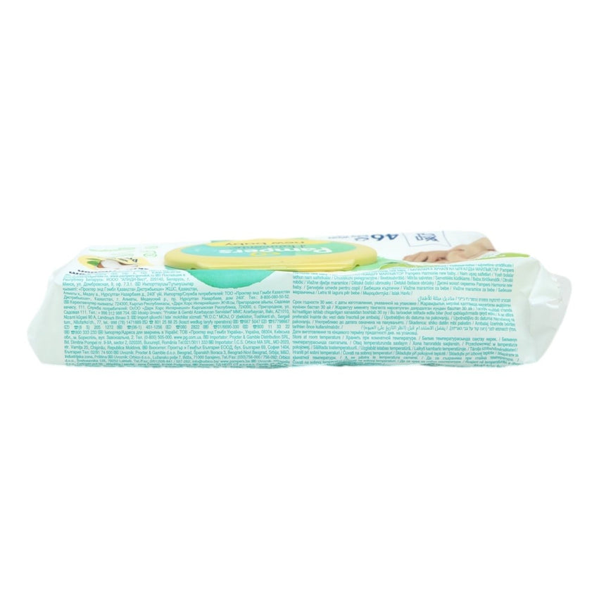 Pampers Baby Wipes Harmonie Aqua 46s NEW Baby