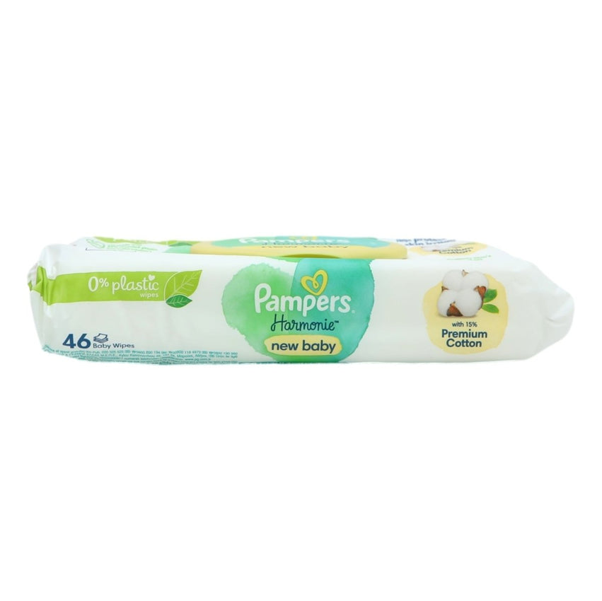 Pampers Baby Wipes Harmonie Aqua 46s NEW Baby