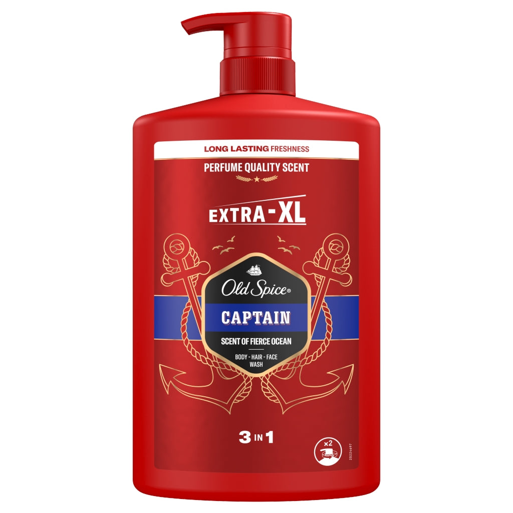 Buy Old Spice Shower Gel 1Ltr Captain online at Intamarque Wholesale – Trusted FMCG distributor