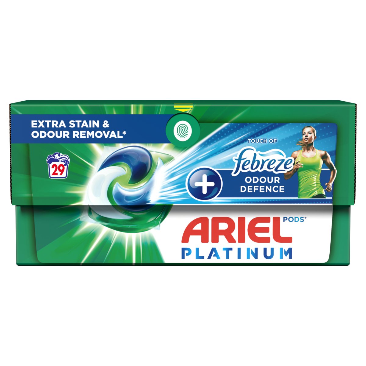 Ariel +Active Odour Defence All in 1 Pods 29 Washes