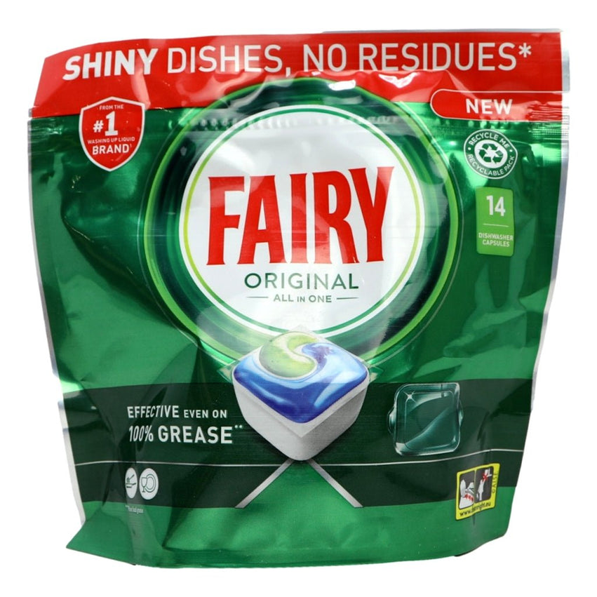 Fairy Dishwasher Tablets 14s Original All In One