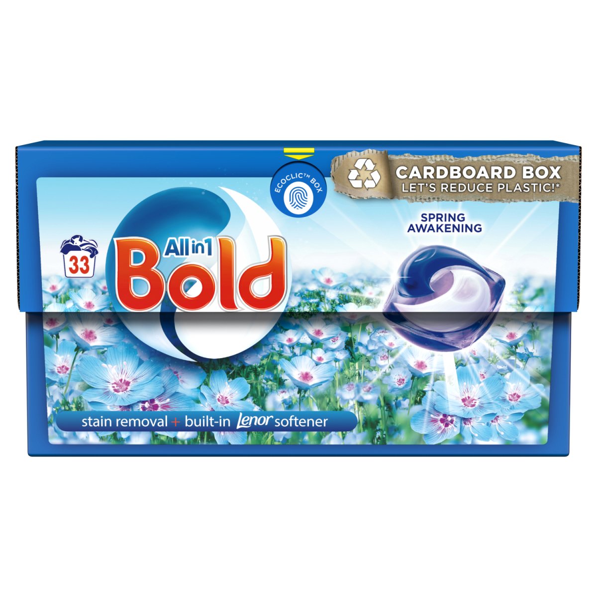 Bold All-In-1 Pods Washing Liquid Capsules Spring Awakening 33 Washes