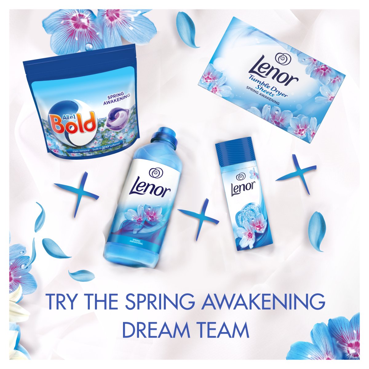 Bold All In 1 Pods Washing Capsules Spring Awakening 51 Washes - Intamarque - Wholesale 8006540918814