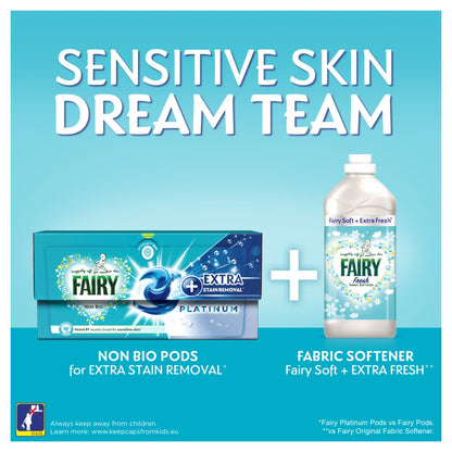 Fairy Stain Remover Pods Washing Capsules For Sensitive Skin 44 washes