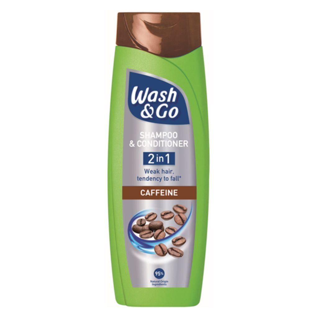 Wash & Go Shampoo 2in1 180ml Caffeine