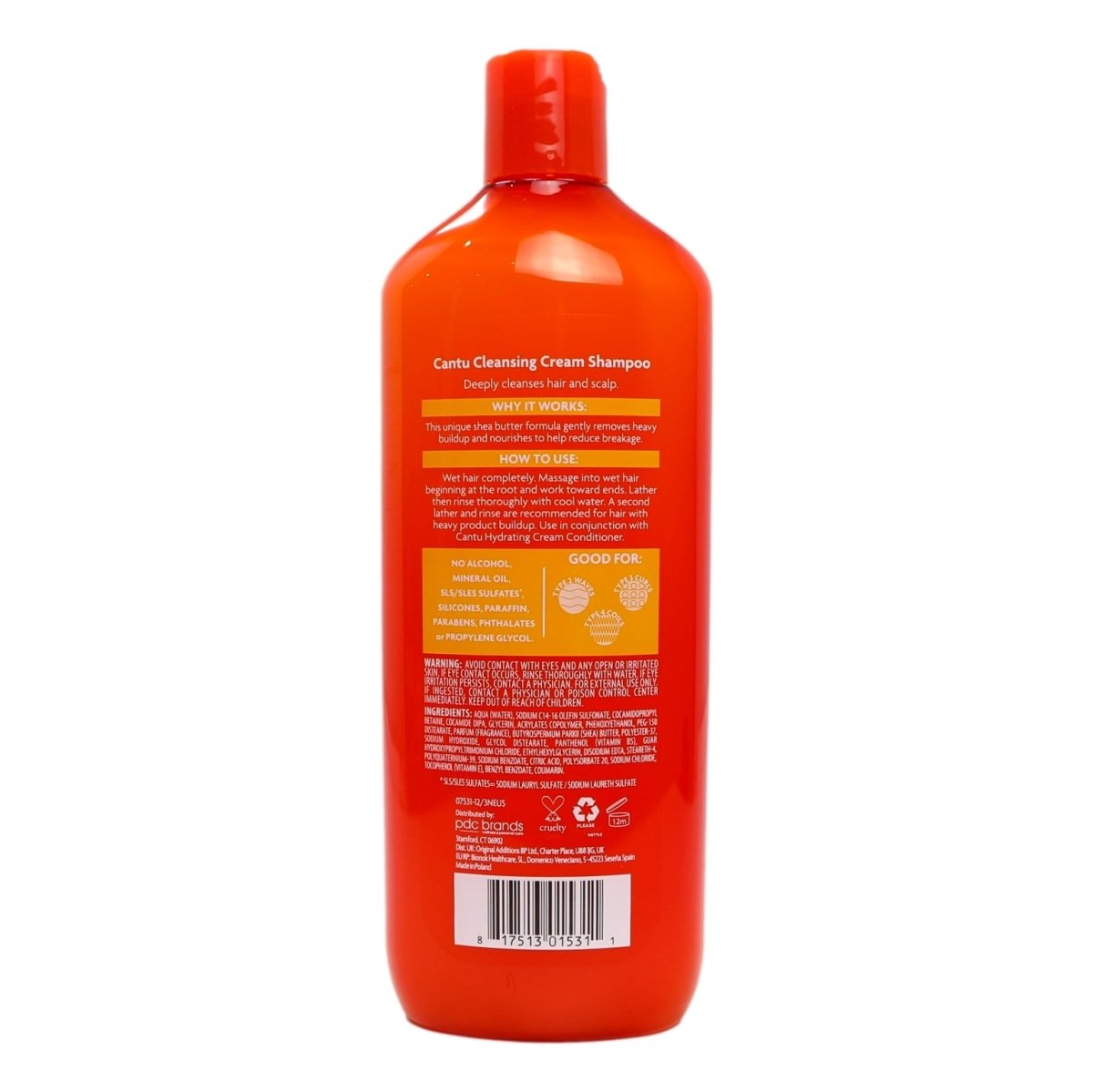 Cantu Shampoo 400ml Cleansing