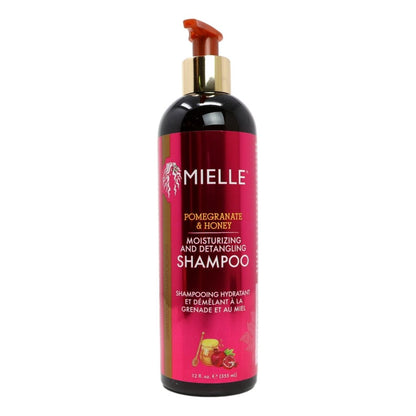 Mielle EU Label Pomegranate & Honey Moisturizing and Detangling Shampoo