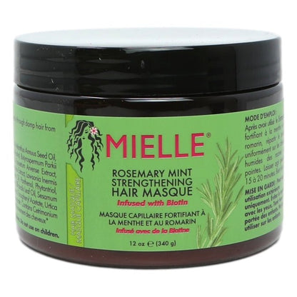 Mielle EU Label Rosemary Mint Strengthening Hair Masque