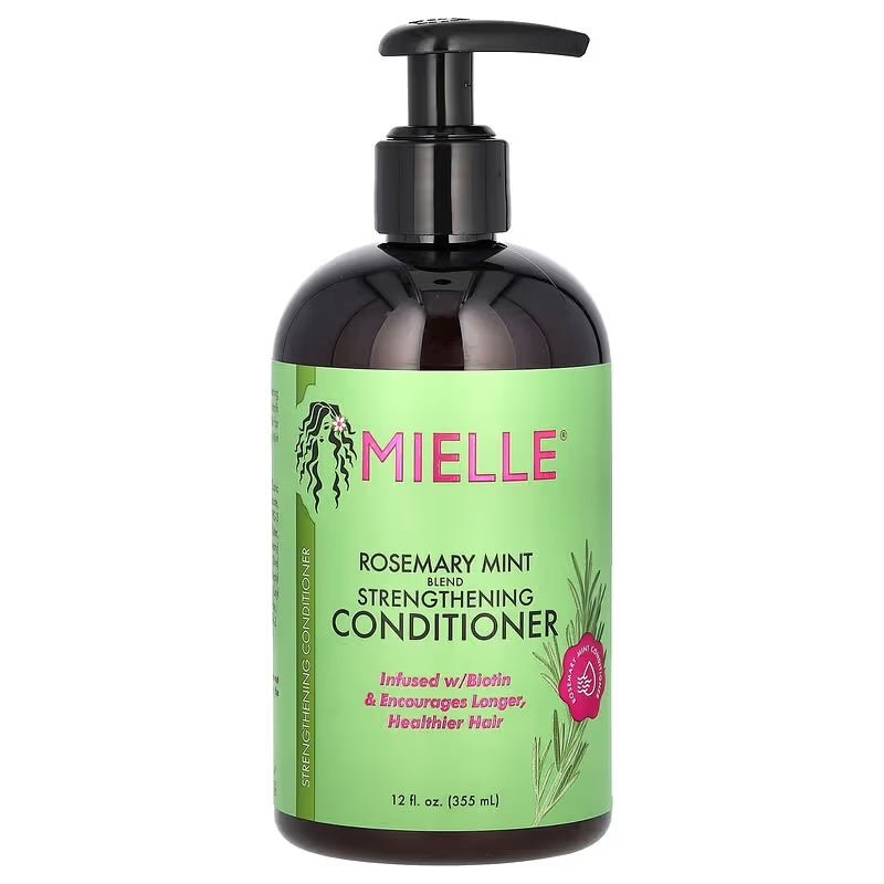 Mielle USA Label Rosemary Mint Strengthening Conditioner 12oz