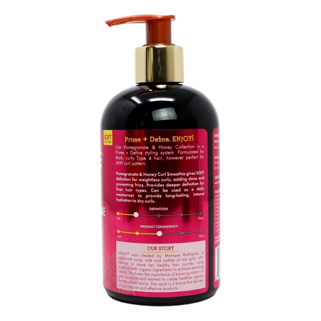 Mielle USA Label Pomegranate & Honey Curl Smoothie Export