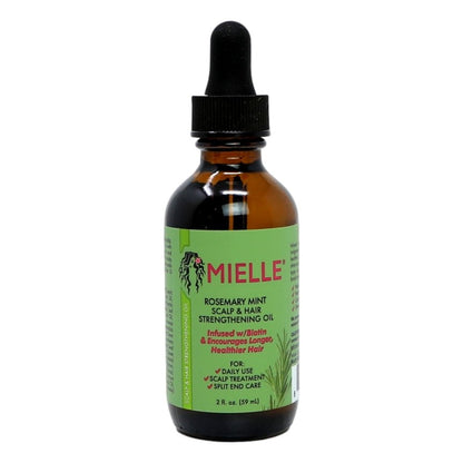 Mielle USA Label Rosemary Mint Scalp & Hair Strengthening Oil Export