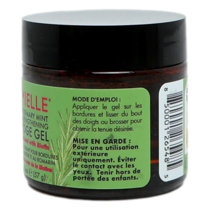 Mielle USA Label Rosemary Mint Strengthening Edge Gel Export