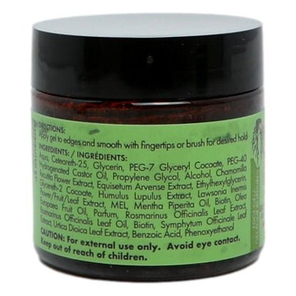 Mielle USA Label Rosemary Mint Strengthening Edge Gel Export