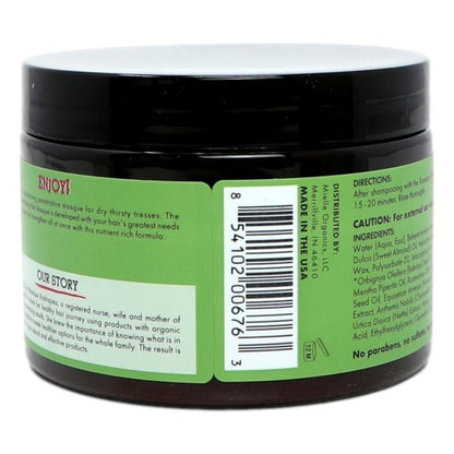 Mielle USA Label Rosemary Mint Strengthening Hair Masque Export