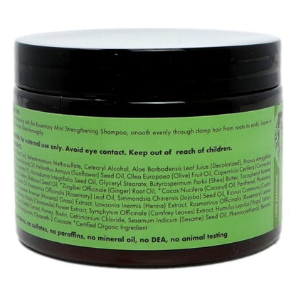 Mielle USA Label Rosemary Mint Strengthening Hair Masque Export