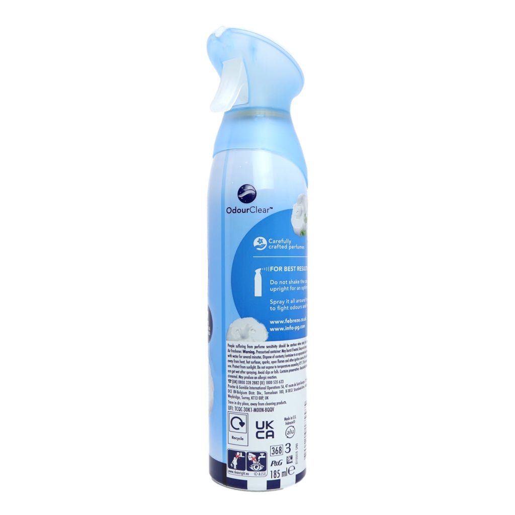 Febreze Air Freshener Spray 185ml Cotton Fresh - Intamarque - Wholesale 8700216185585