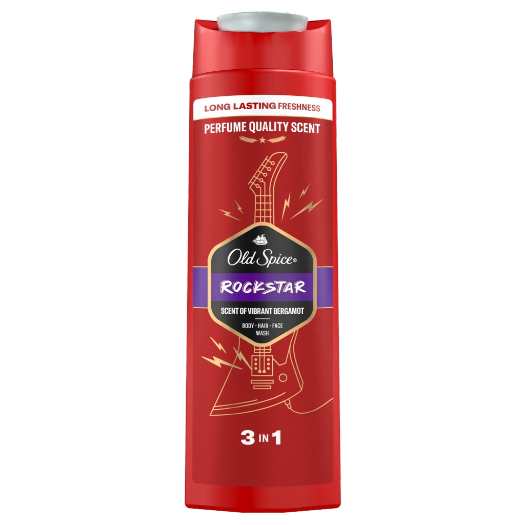 Buy Old Spice Shower Gel 400ml Rockstar online at Intamarque Wholesale – Trusted FMCG distributor