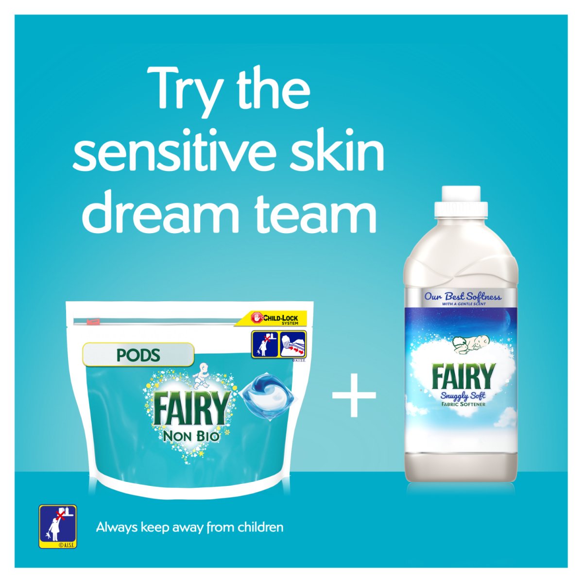 Fairy Non Bio Pods Washing Liquid Capsule For Sensitive Skin 25 Washes