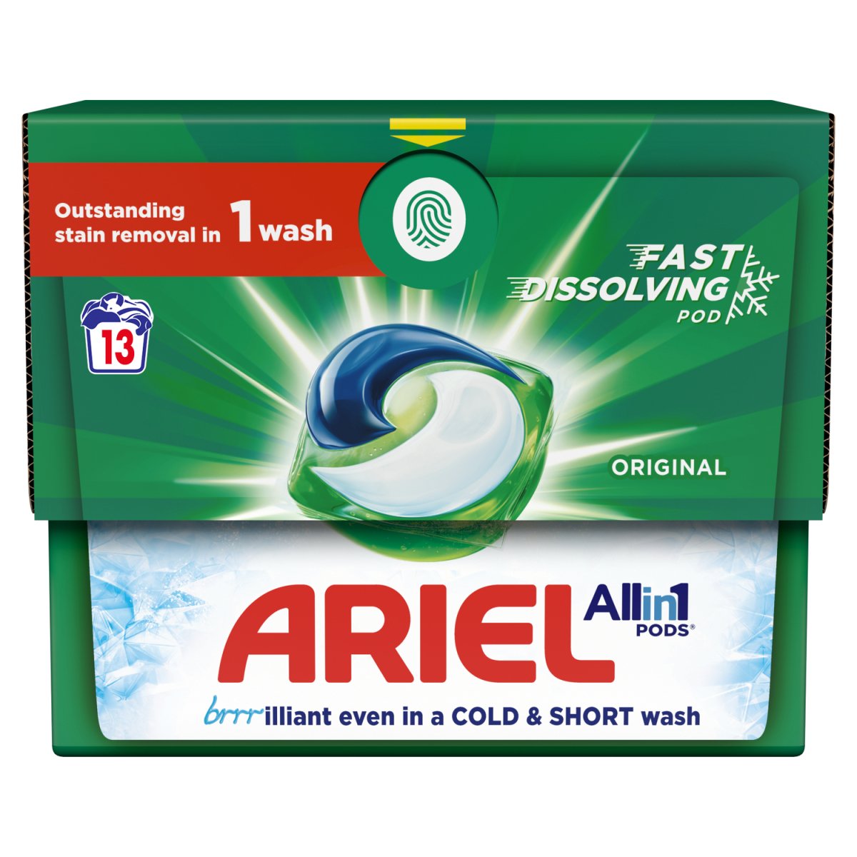 Ariel Original All - In - 1 Pods Washing Capsules 13 Washes - Intamarque - Wholesale 8700216464628