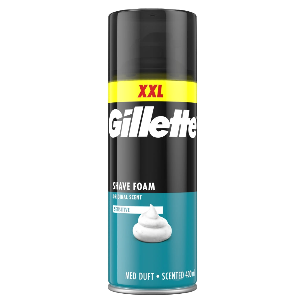 Buy Gillette Shave Foam 400ml Sensitive Skin online at Intamarque Wholesale – Trusted FMCG distributor
