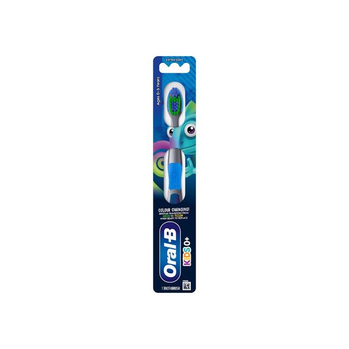Oral B Toothbrush Kids Extra Soft Colour Changing Chameleon