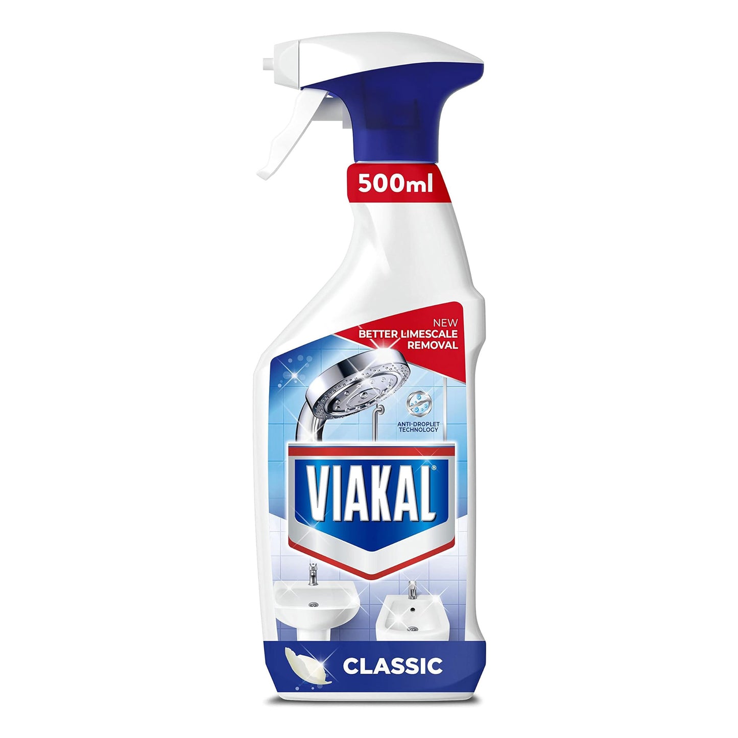 Viakal Limescale Remover 500ml Vinegar Spray