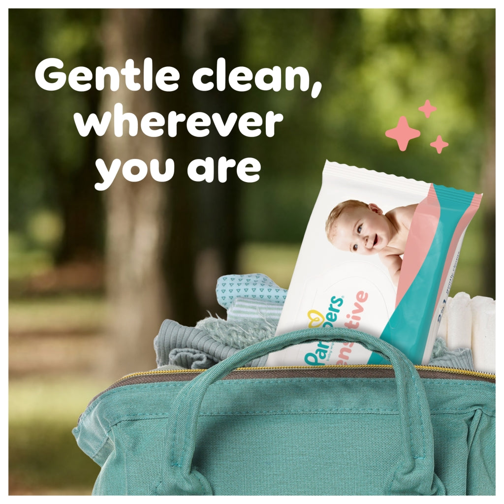Pampers Baby Wipes 4pk Sensitive PF