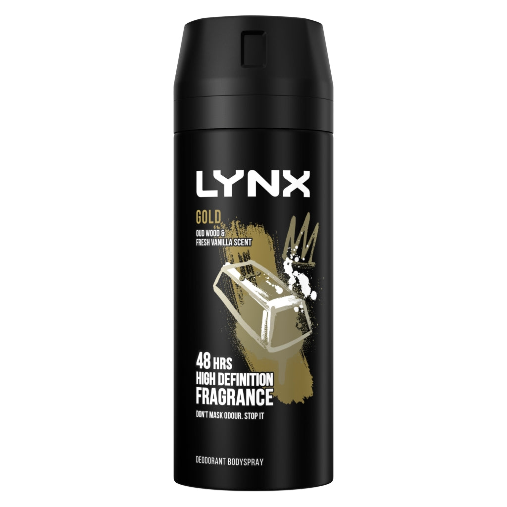 Lynx Bodyspray 150ml Gold