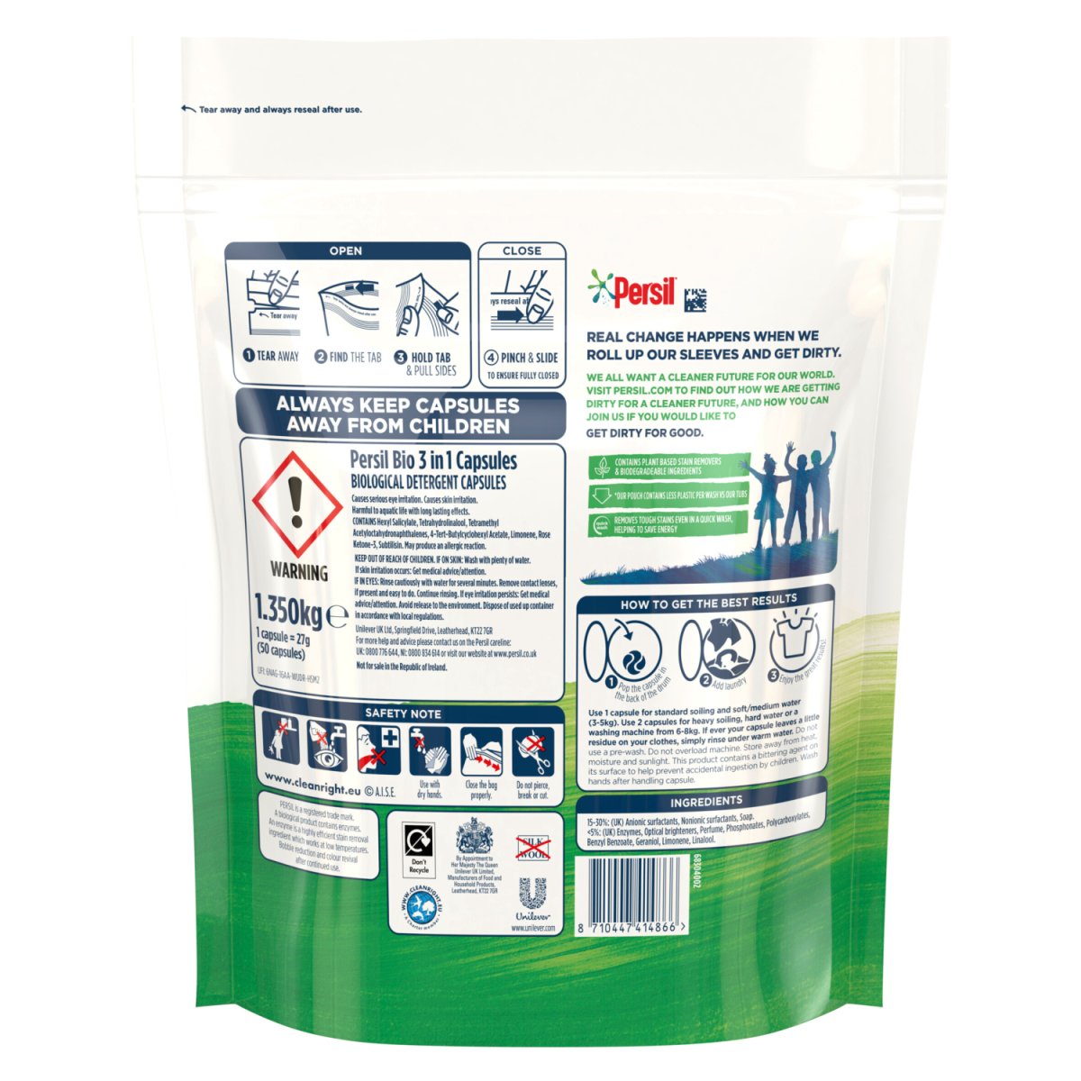 Persil Capsules Bio 50W