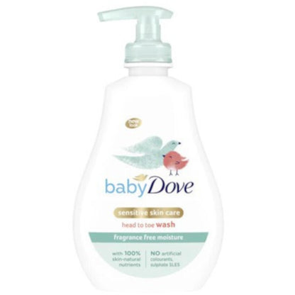 Dove Baby Head to Toe 200ml Sensitive Moisture Export