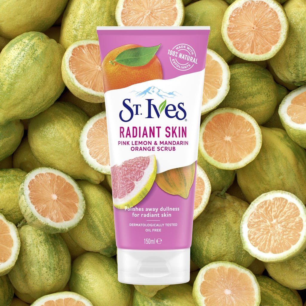 St. Ives Even & Bright Scrub 150ml Pink Lemon & Mandarin