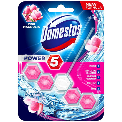 Domestos Rimblock 55g Power 5  Pink