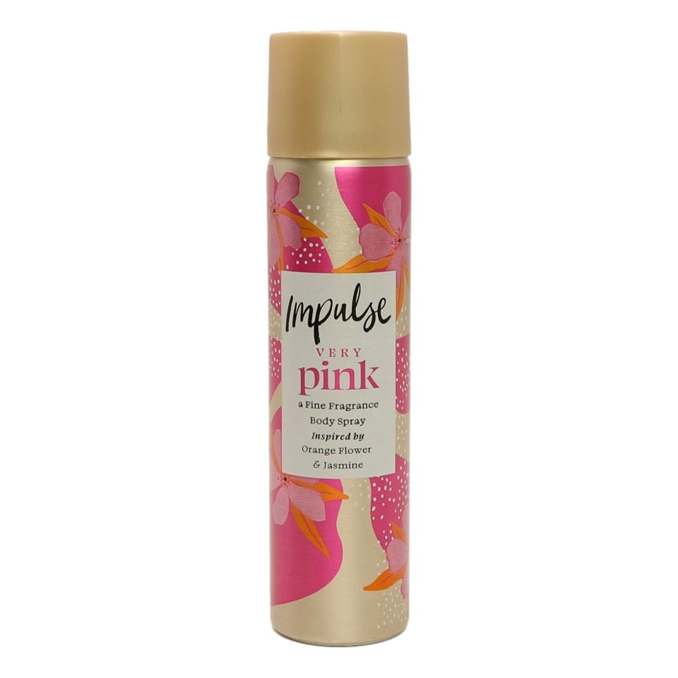 Impulse Body Spray 75ml Very Pink - Intamarque - Wholesale 8711600323520