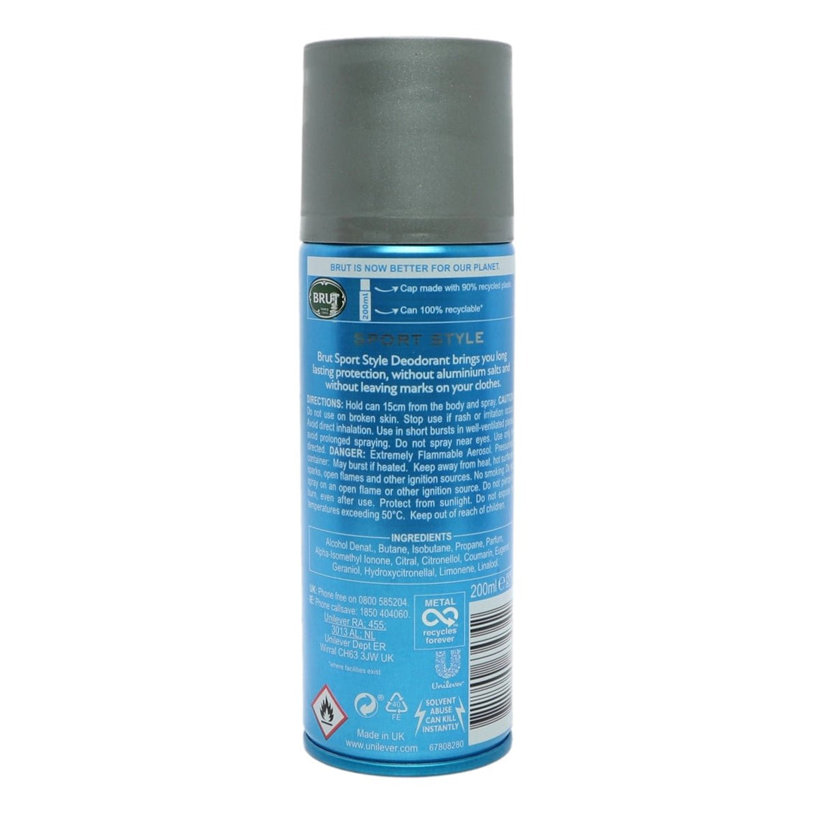 Brut Deodorant Spray 200ml Sport Style