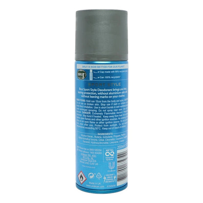 Brut Deodorant Spray 200ml Sport Style