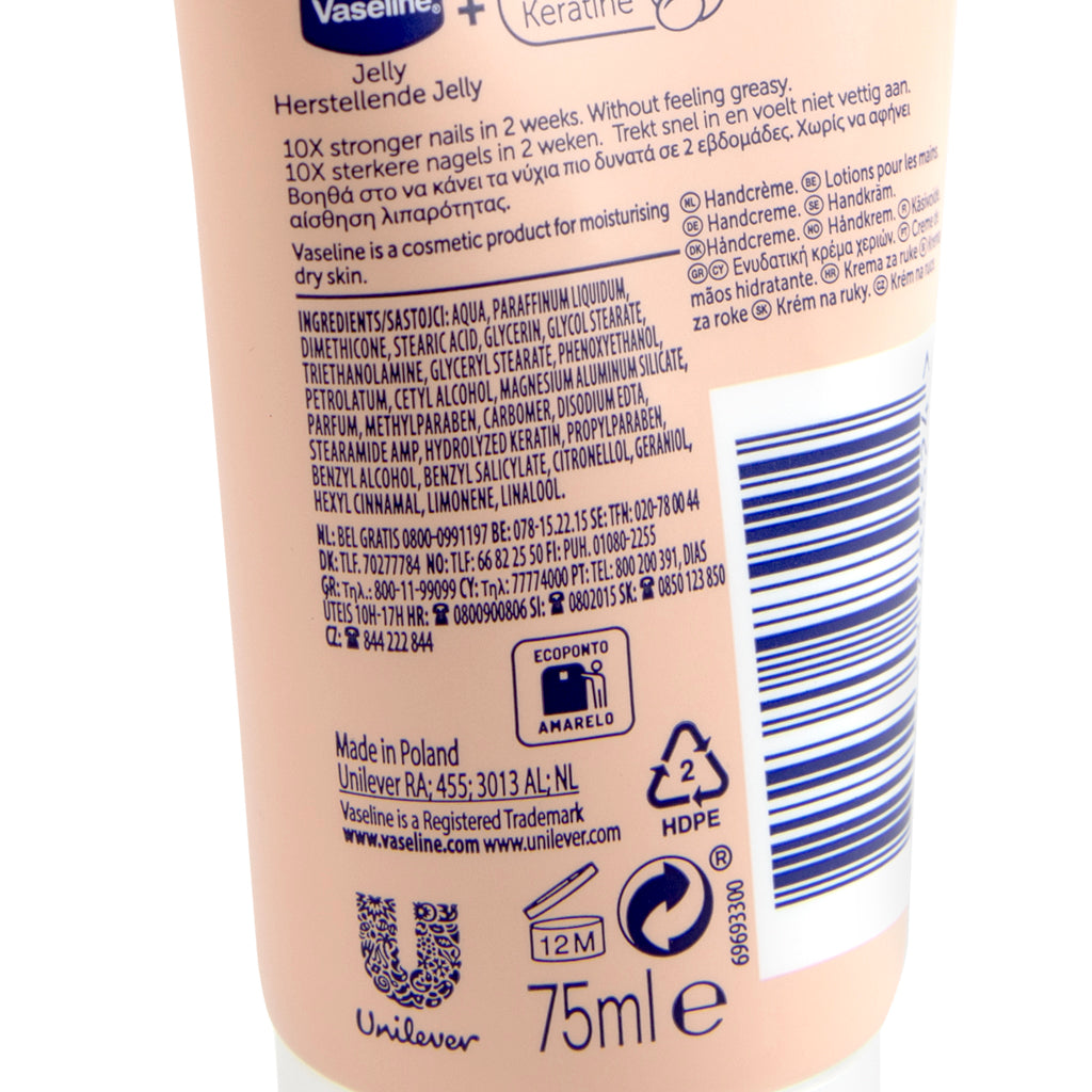 Vaseline Lotion 75ml Hand & Nail EU