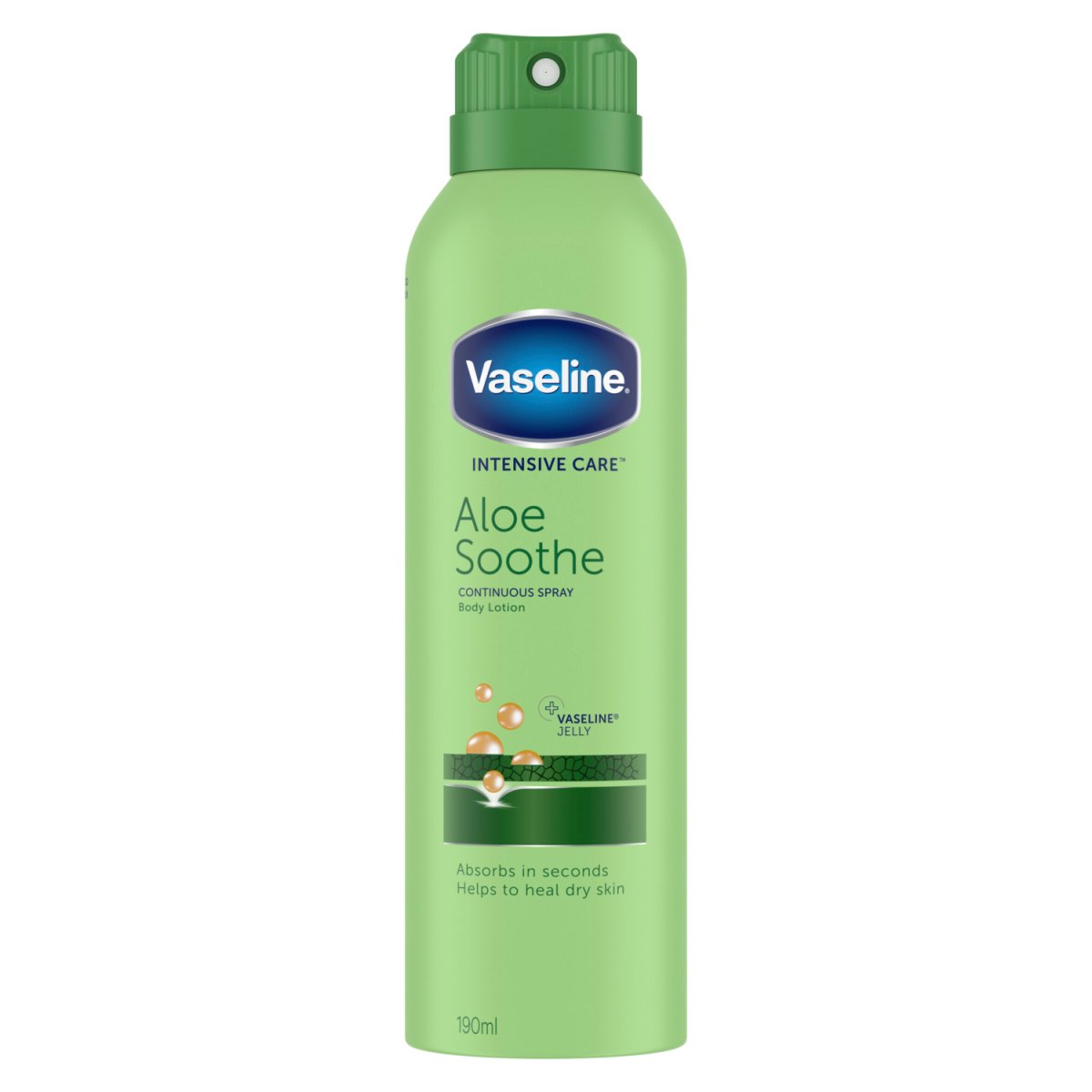 Vaseline Spray & Go Moisturiser Aloe