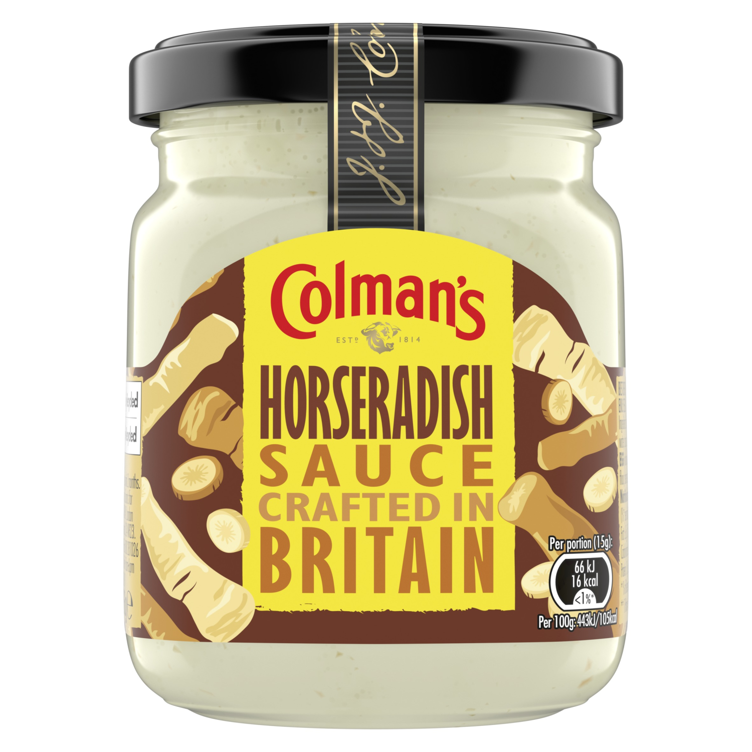 Buy Colmans Horseradish Sauce online at Intamarque Wholesale – Trusted FMCG distributor