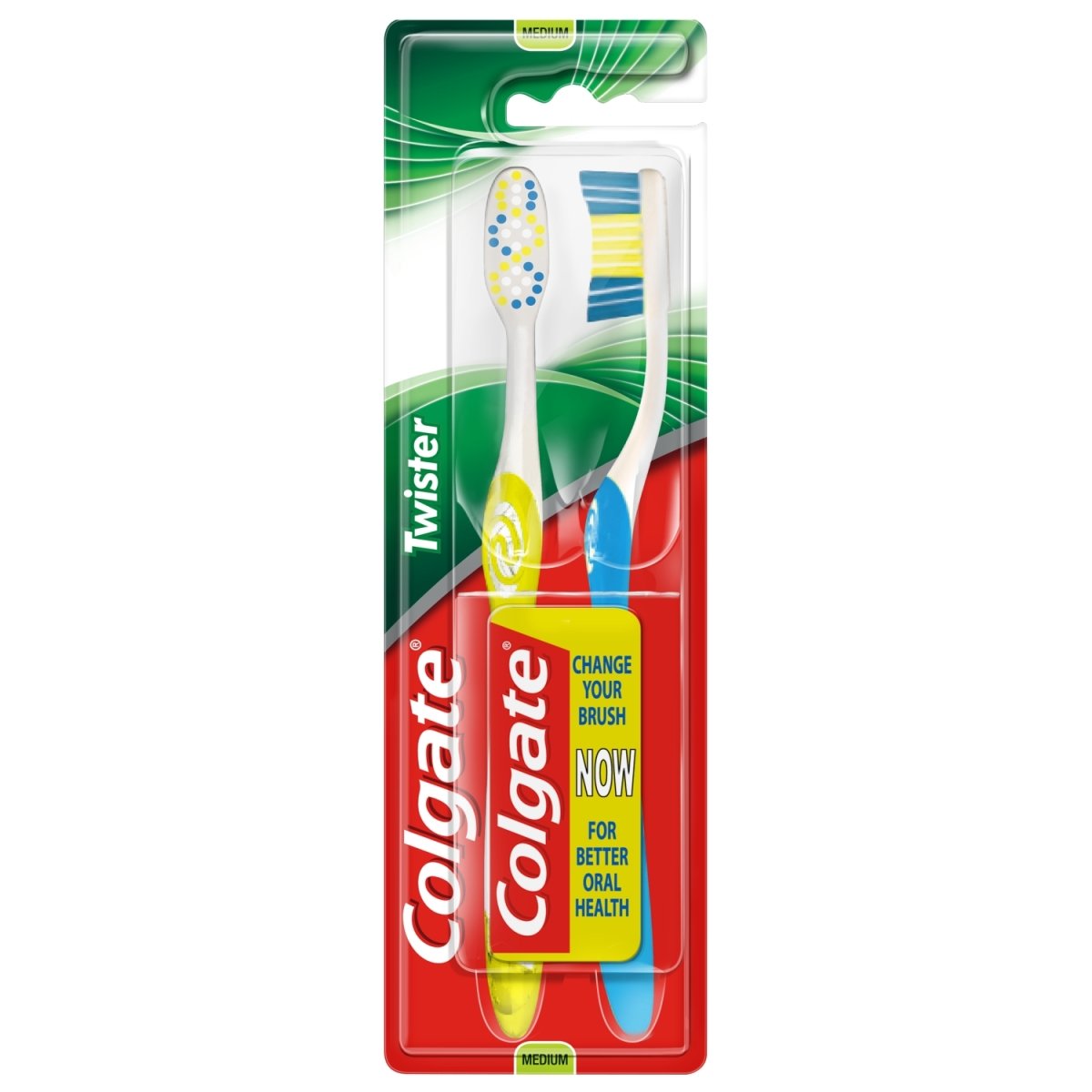 Buy Colgate Toothbrush 2pk Twister Twin online at Intamarque Wholesale – Trusted FMCG distributor